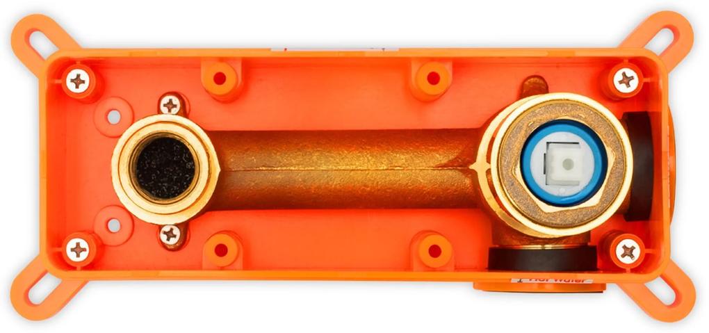 Rea Lungo Long, podomietková umývadlová batéria + BOX, zlatá matná, REA-B4109