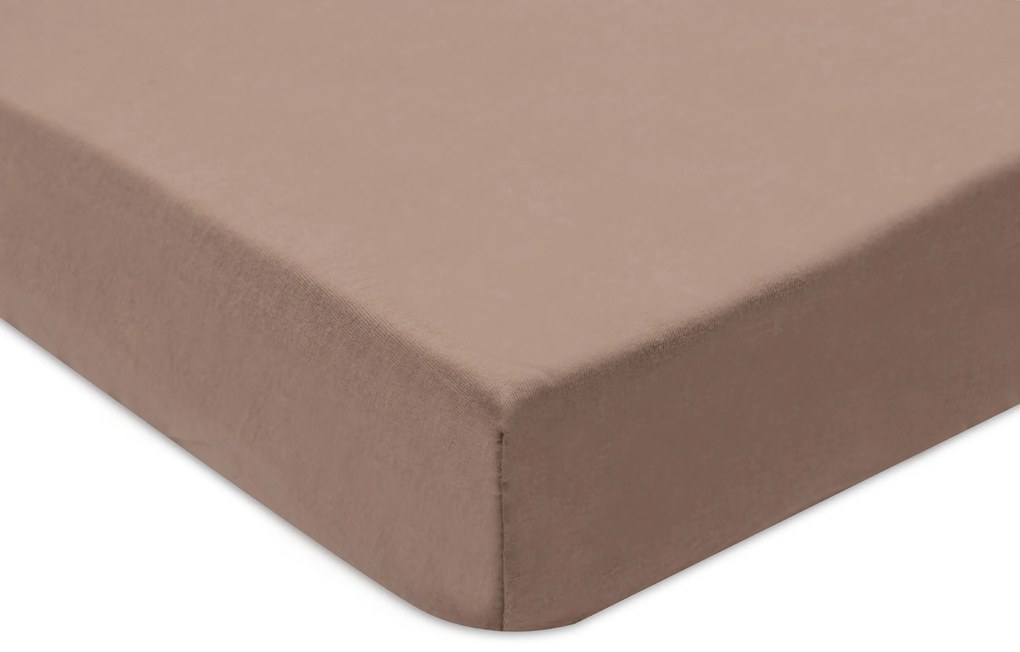 Napínacia plachta 120x60 cm 2 ks Milky Coffee/Ivory