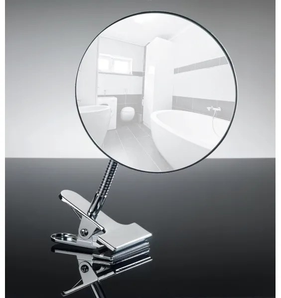 WENKO 22195100 - Kozmetické zrkadlo CLIP 15x27 cm lesklý chróm