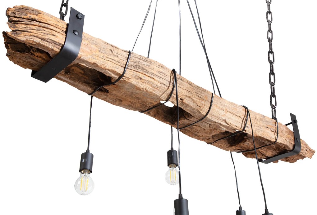 Závesné svietidlo Barracuda 152 cm recyklované