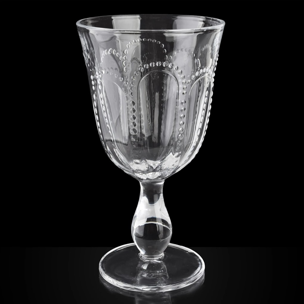 Sada 4 ks sklenic na víno DAPHNE 300 ml čirá