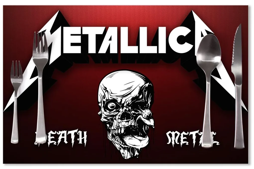 Sablio Prestieranie METALLICA Death metal: 40x30cm