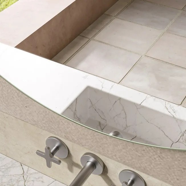 Erga Round, okrúhle zrkadlo 90cm, ERG-V01-ROUND-9090-CL