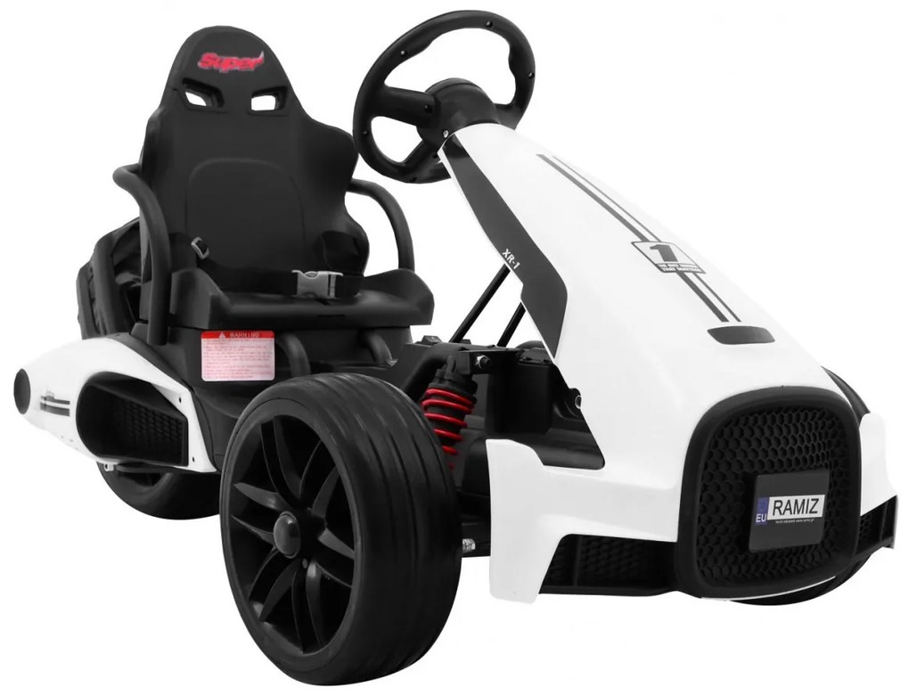 Elektrická motokára Bolid XR-1 RAMIZ CH9939 - biela