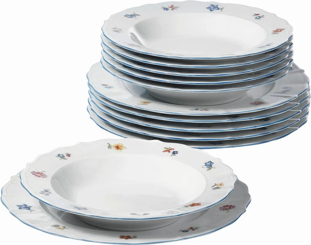 XXXLutz JEDÁLENSKÝ SERVIS porcelán keramika Seltmann Weiden - Jedálenské sety - 0031230185