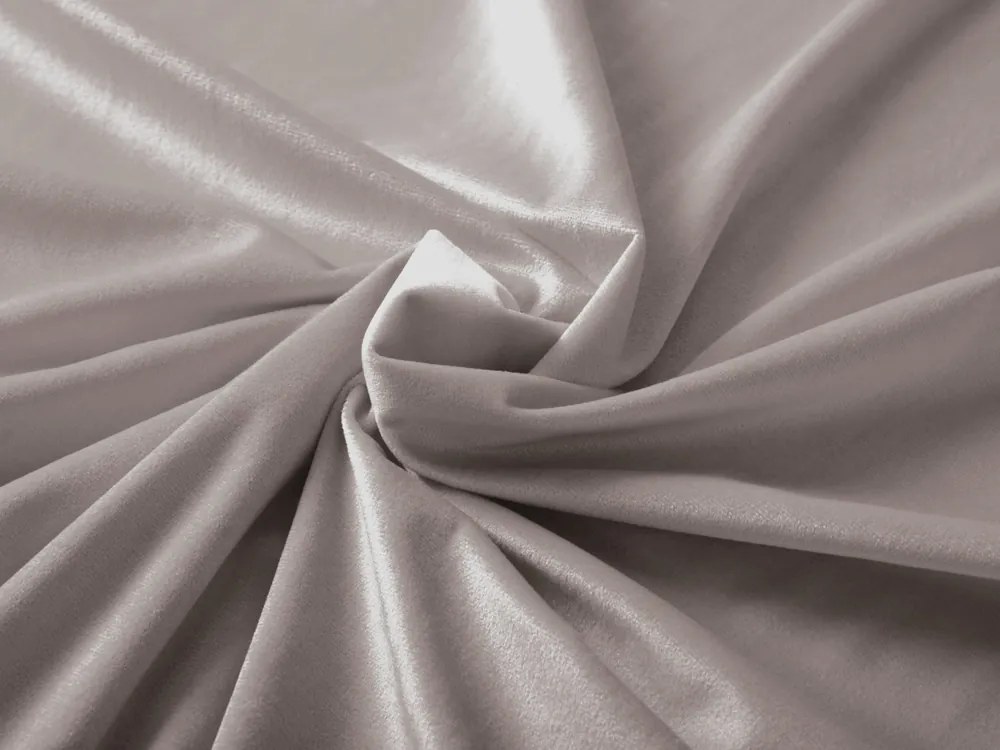 Biante Zamatový štvorcový obrus Velvet Prémium SVP-015 Latte 80x80 cm