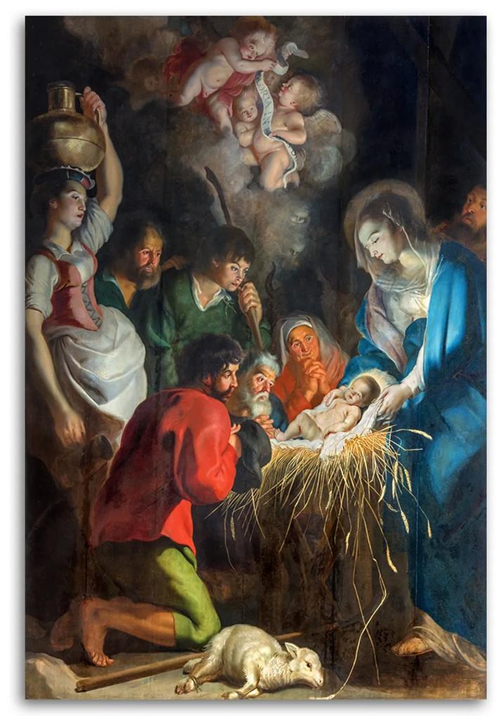 Gario Obraz na plátne Vianočný kostol svätého Pavla Antverpy Rozmery: 40 x 60 cm