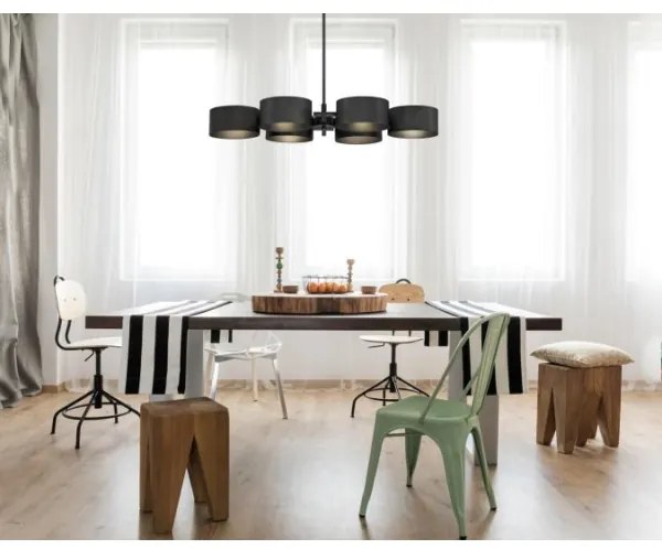 Westinghouse 63688 - Luster na tyči ZARO 6xE27/60W/230V