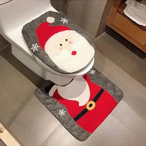 Vianočná kúpeľňová sada Mikuláš viacfarebná