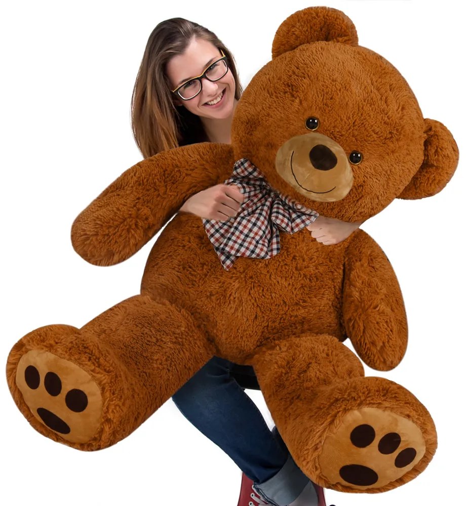 InternetovaZahrada Plyšový medveď XL 100 cm - hnedý