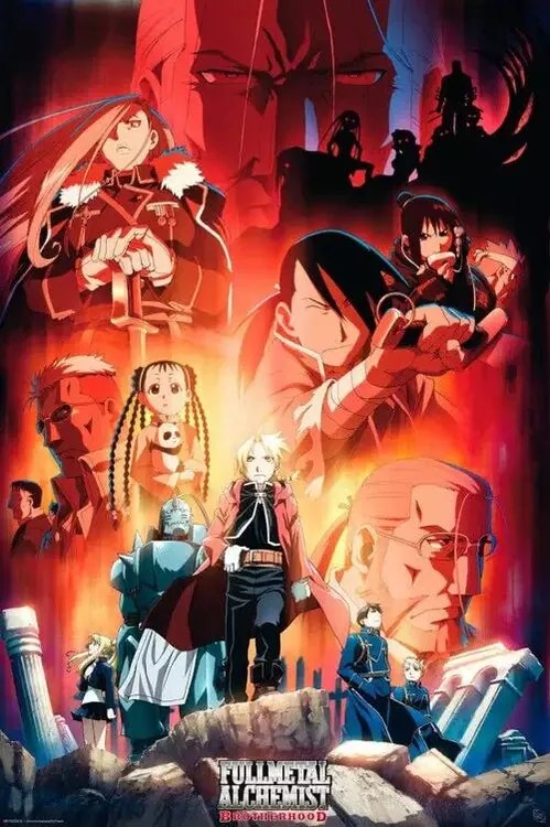 Plagát, Obraz - Fullmetal Alchemist - Key Art, (61 x 91.5 cm)