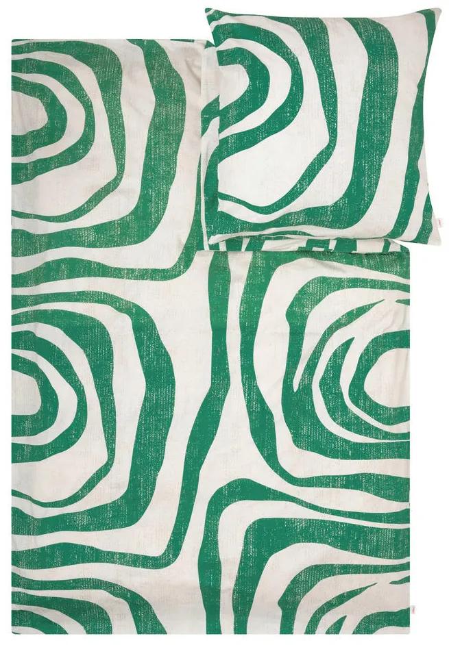 XXXLutz POSTEĽNÁ BIELIZEŇ, satén, zelená, prírodné farby, 140x200/70x90 cm S. Oliver - Obliečky & plachty - 003252005001