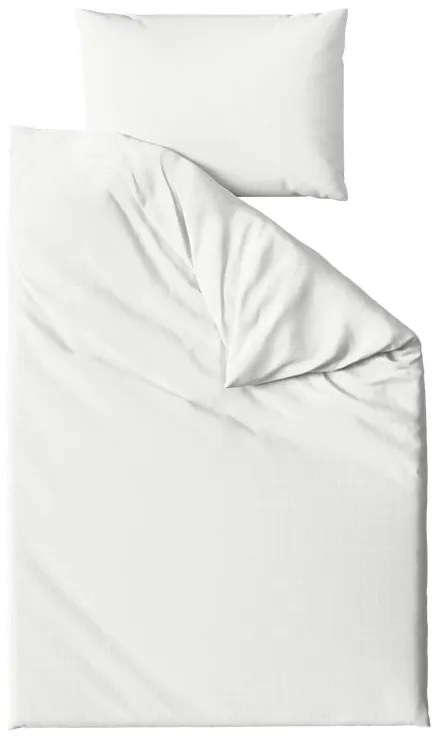 Bavlnené obliečky s krepovou úpravou LUXERA biele hotelová kapsa II. akosť Rozmer obliečky: 70 x 90 cm | 140 x 200 cm