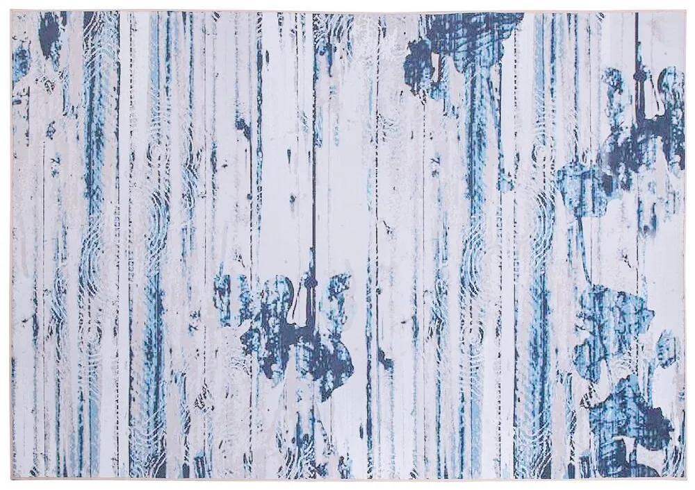 Koberec 160 x 230 cm modrá/béžová BURDUR Beliani