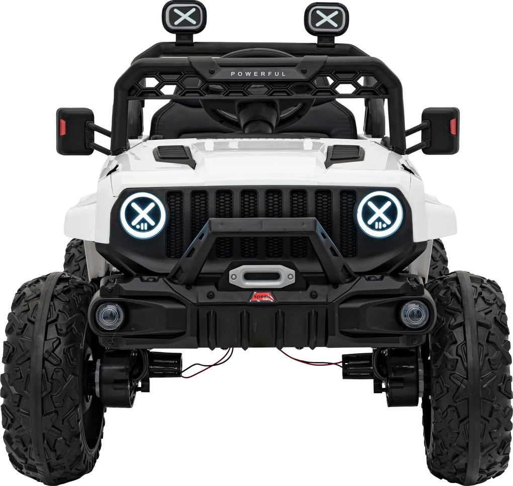 Ramiz Detské elektrické auto OFF ROAD Speed Biele