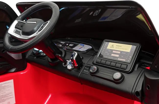 Elektrické autíčko Range Rover SUV Lift červené