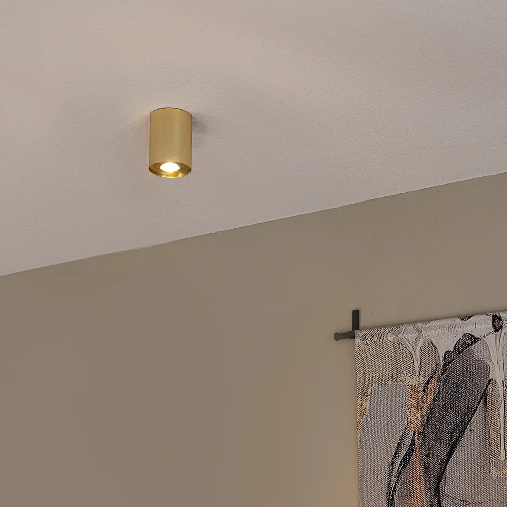 Sada 4 bodových svetiel zlatá/mosadzná nastaviteľná - Rondoo up