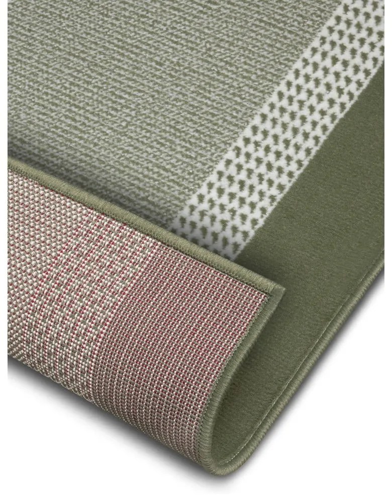 Zelený koberec behúň 250x80 cm Band - Hanse Home