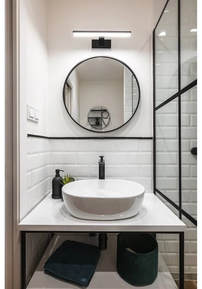 Čierne LED nástenné svietidlo PANDELLA 1 – EGLO