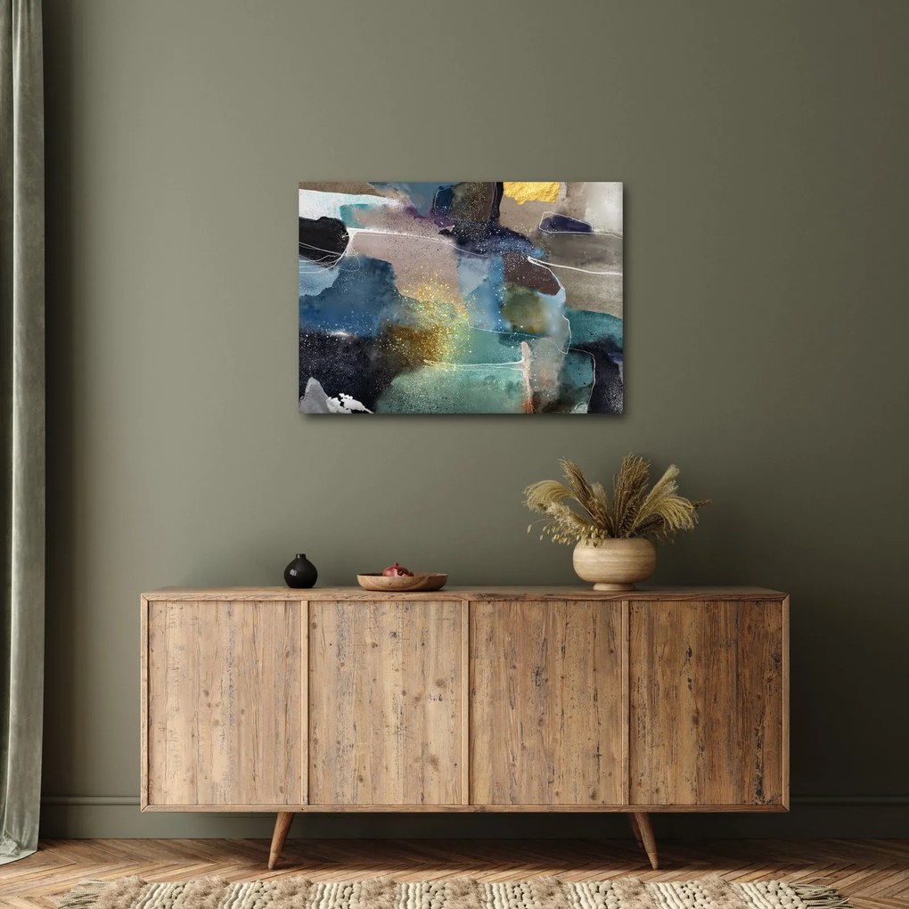 Obraz - Akvarelová abstrakcia (70x50 cm)