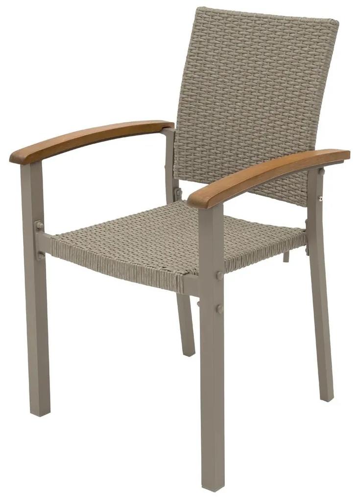 FLORABEST® Stohovacia stolička, prírodná (100320641)