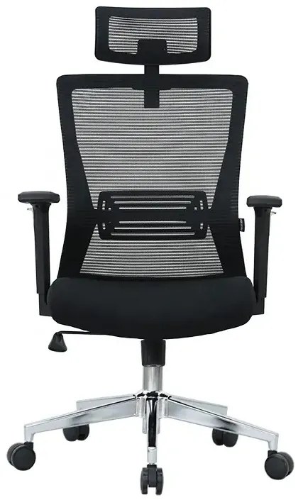 Kancelárska ergonomická stolička Neoseat JENNY — čierna, nosnosť 150 kg