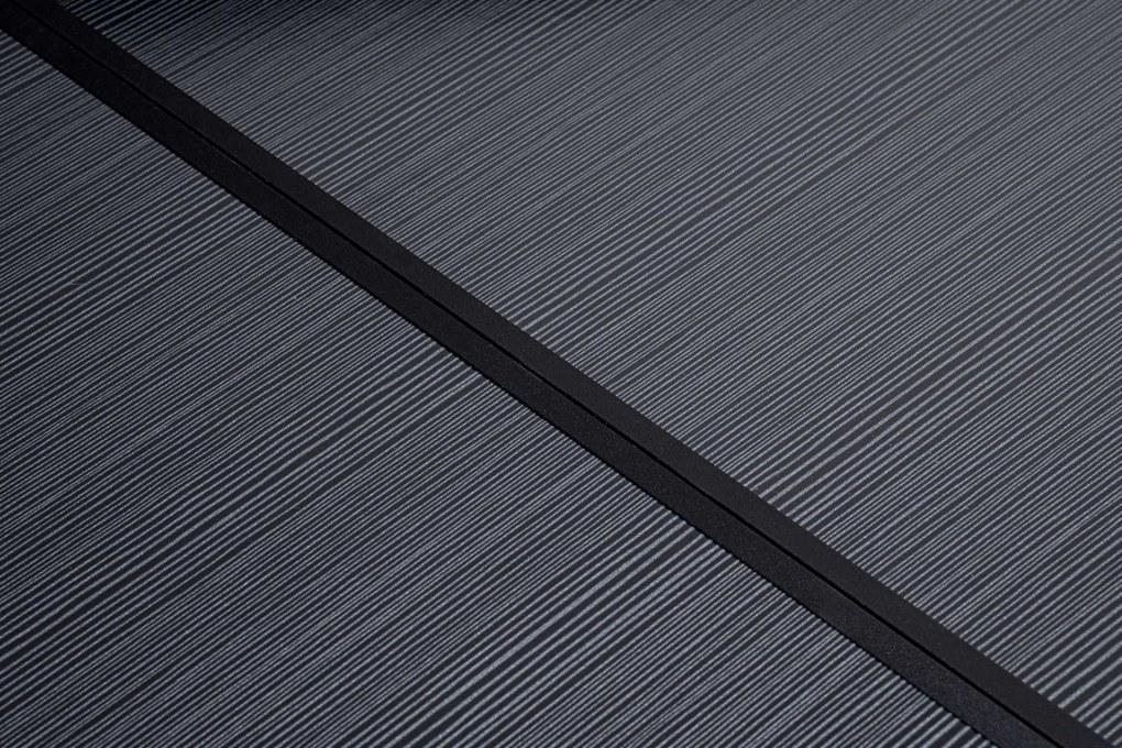 Kempingový set nábytku TRAMP čierny