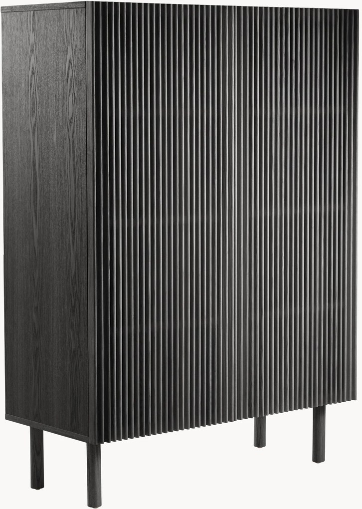 Drevená skrinka's písacím stolom Sion