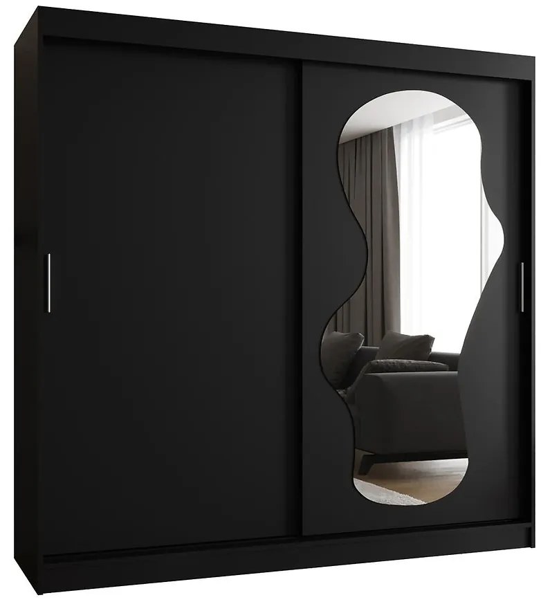 Skriňa Ultra 200 čierna