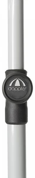 Doppler ACTIVE 180 x 120 cm – balkónový naklápací slnečník prírodná (kód farby)