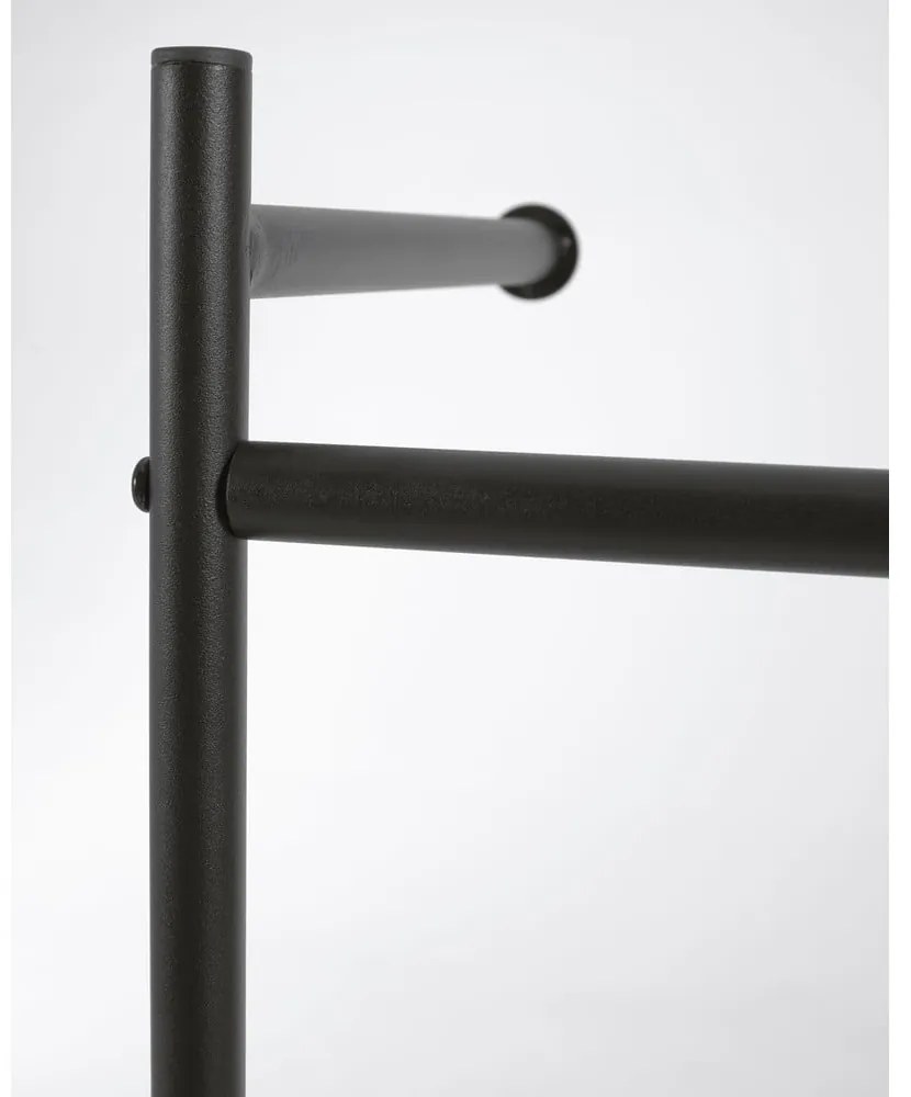 Čierny nástenný kovový set do predsiene Kave Home Galatia