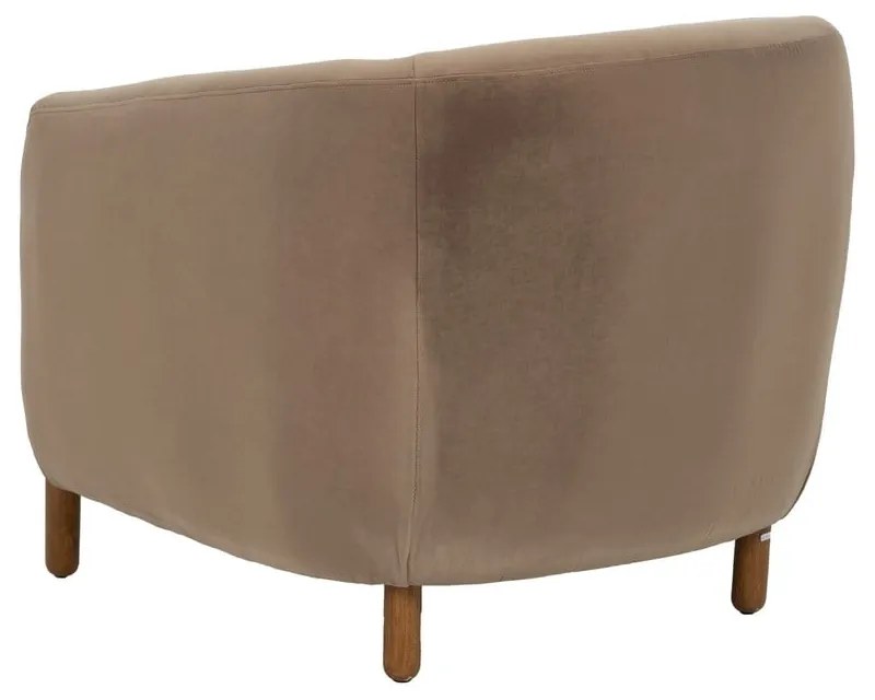 Svetlohnedé kreslo – Ixia