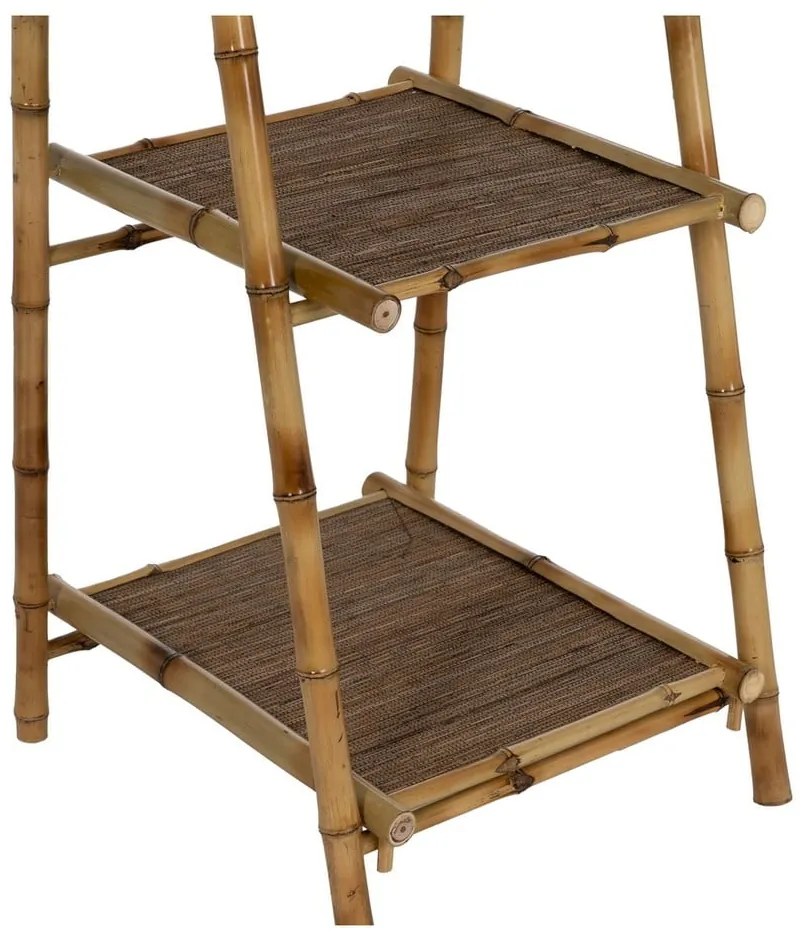 Bambusový regál v prírodnej farbe 48x152x50 cm Manali – Ixia