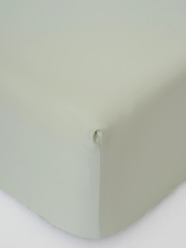 Saténová plachta Diana 180 × 200 cm - šalviová