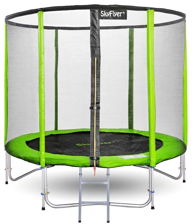 Záhradná trampolína SkyFlyer RING 2v1 8FT 244 cm – zelená