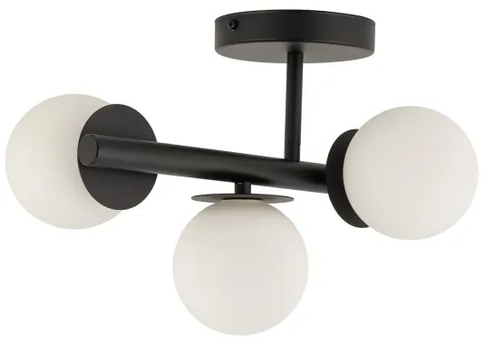 Prisadený luster AVOLA 3xG9/12W/230V čierna