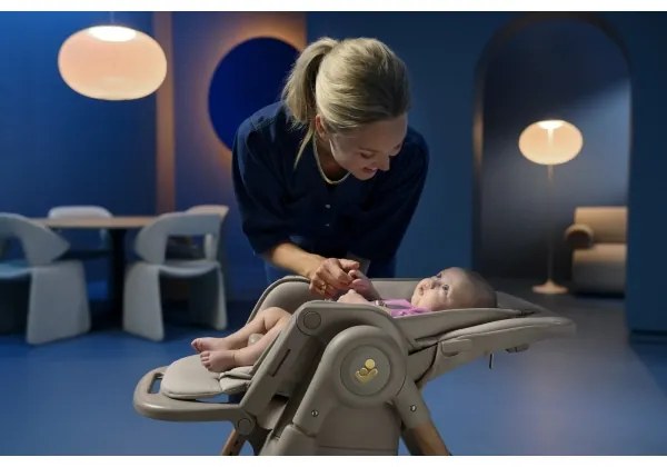 Maxi-Cosi - Detská jedálenská stolička MINLA PLUS béžová