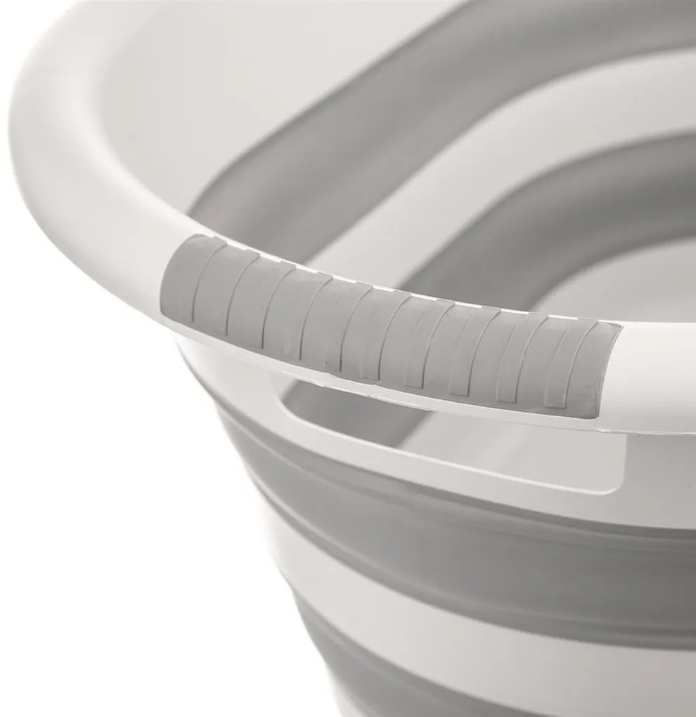 Orion Skladací kôš na bielizeň, silikónový, KEMP, 38 l