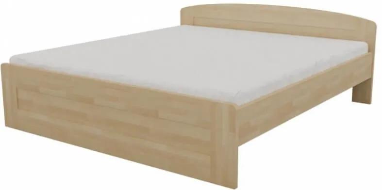 Posteľ DONA Rozmer - postelí, roštov, nábytku: 160 x 200 cm, Farebné prevedenie: orech, Povrchová úprava: lak