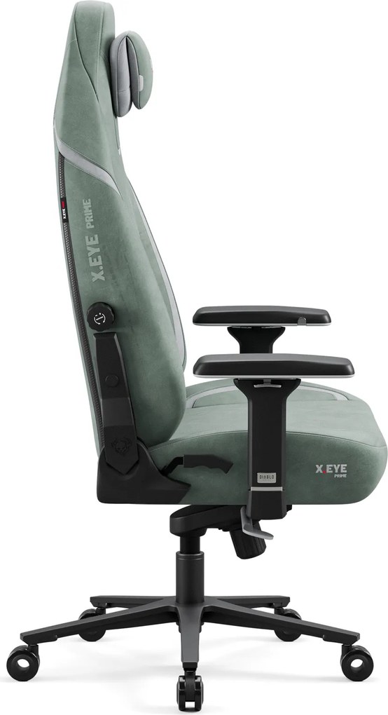 Herné kreslo Normal Size v zelený-čierny: Diablo X-Eye Prime Gothic Green