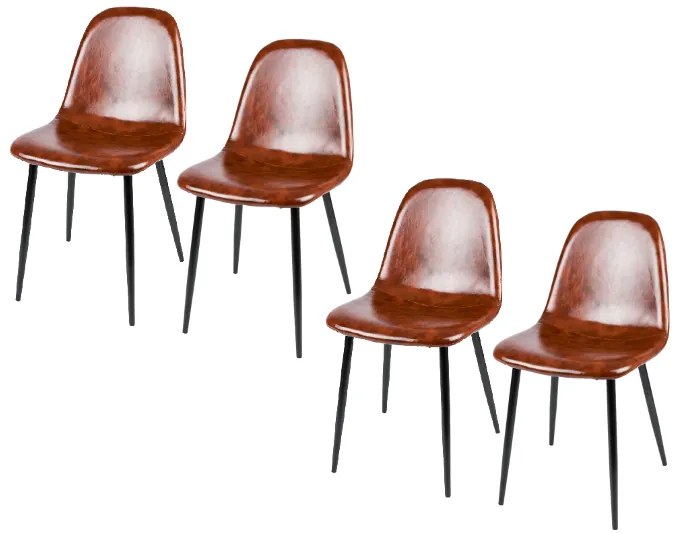 Livarno home Stolička San Diego, 4 kusy (800005420)