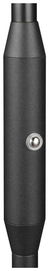 Čierna LED stojacia lampa (výška 160 cm) Moreno – Reality