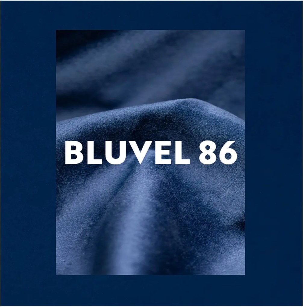 SI Lori Velvet taburetka námornícka modrá