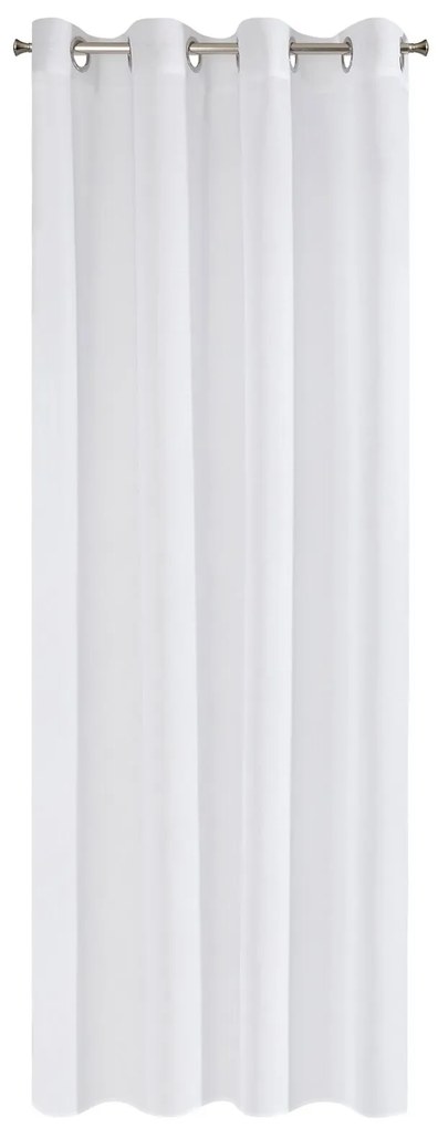 ZÁCLONA NA KRÚŽKOCH ESIM 140X250 CM BIELA