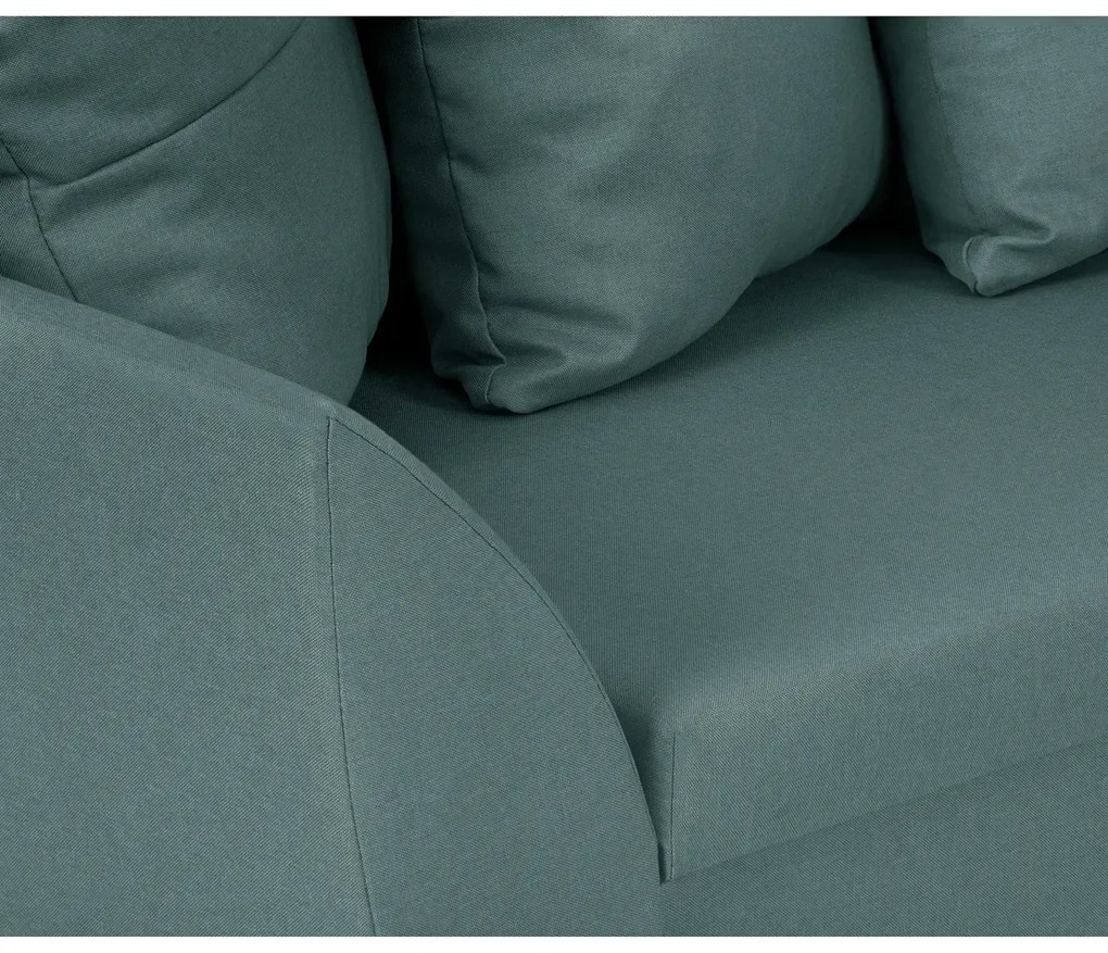 MEGA AKCE Rozkládací rohová sedací souprava ALEX Zelená