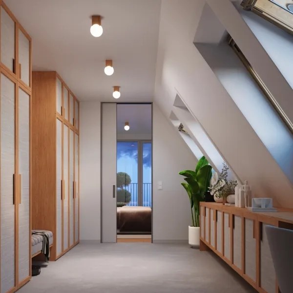 Sollux SL.1407 - Bodové svietidlo SOLIS 1xG9/8W/230V buk