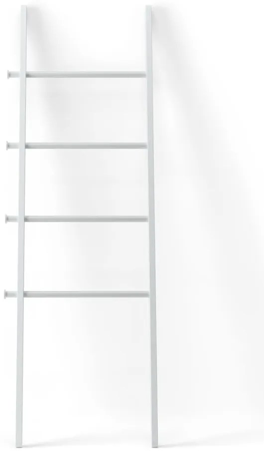 Biely dekoratívny rebrík z topoľového dreva Leana - Umbra