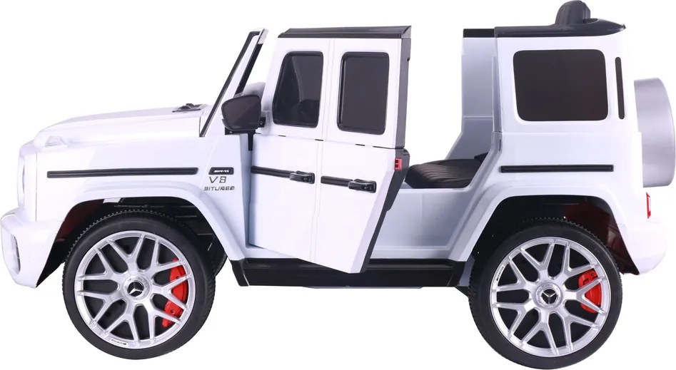 LEAN CARS Elektrické autíčko Mercedes G63 S306-1 biele