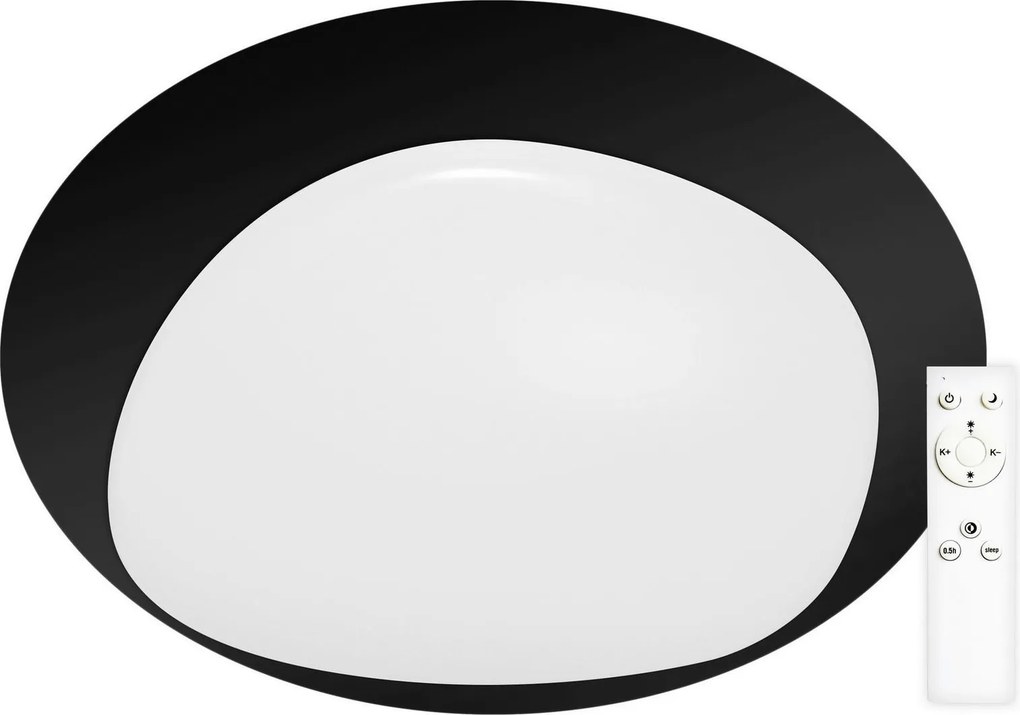 XXXLutz STROPNÉ LED SVIETIDLO, 60/60/11 cm - Interiérové svietidlá - 004182001101