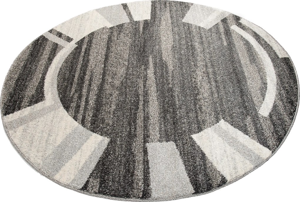 TA Koberec 3443A ČIERNE SARI KOLESO B1X Rozmer: 100x100 cm